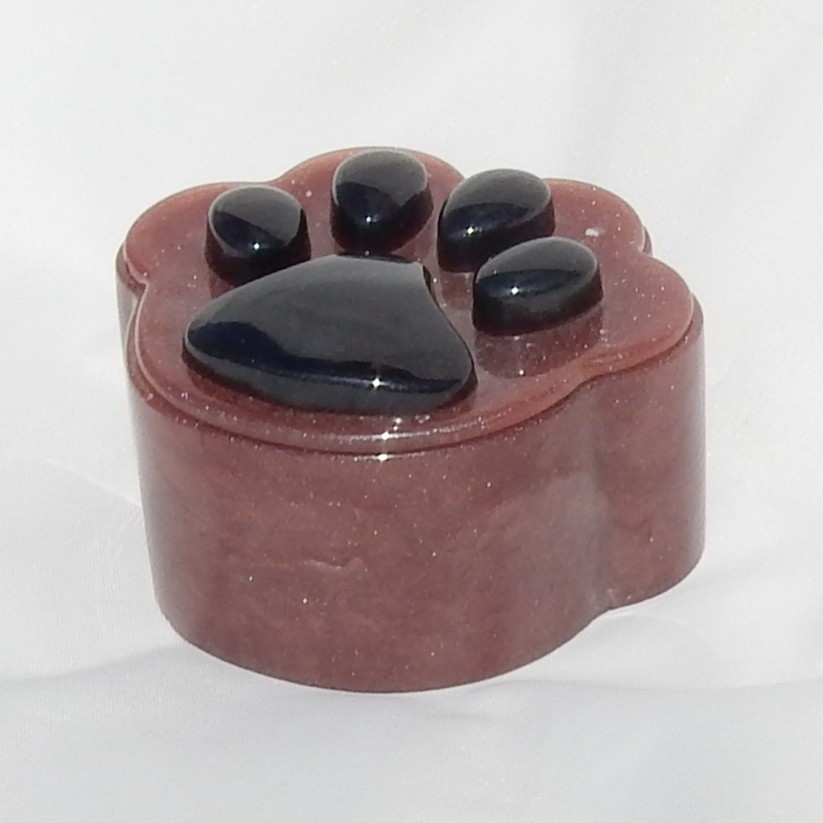 Oppbevaringsboks - Pote - Brun og sort