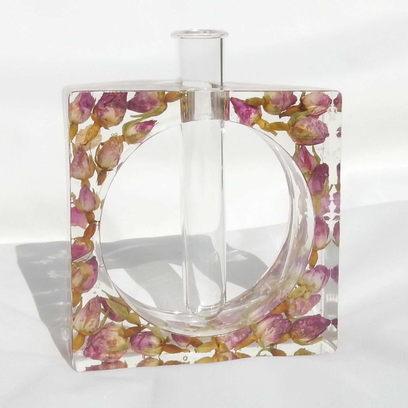 Vase - Firkant - Roseknopper