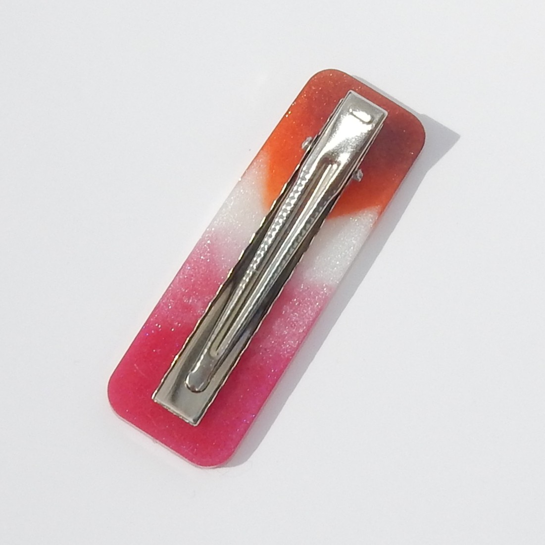 Pride - Hårspenne/Pynt - Dråpe/oransje/hvit/rosa2 - Bilde 3